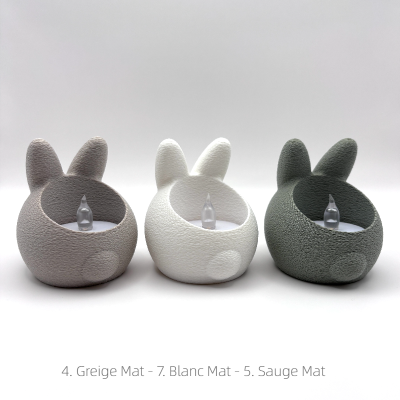 Porte-Bougies Lapin